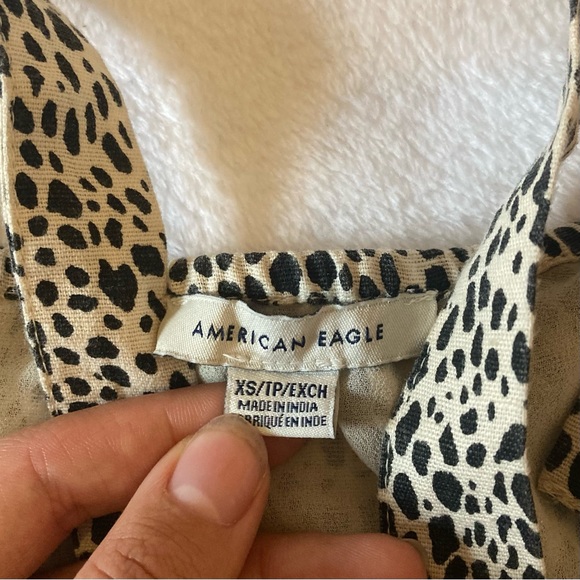 American eagle cheetah print dress size xs - Picture 3 of 4